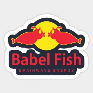 Brainwave energy Sticker